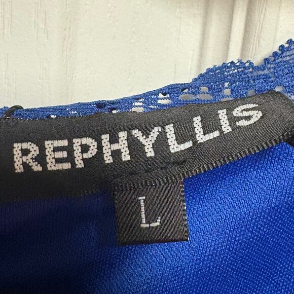 Rephyllis Blue Dress Size Large - Picture 2 of 4